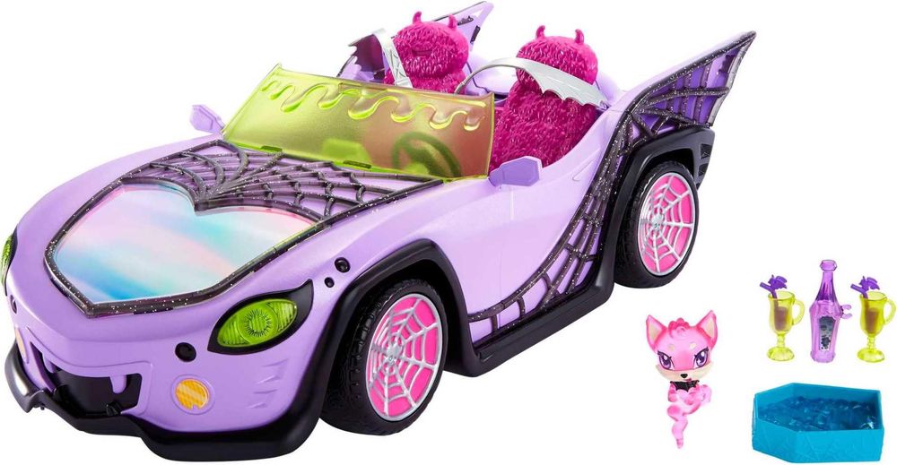 Машинка для ляльки Monster High Toy Car Монстро-мобіль