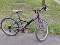 Rower górski BTWIN 24" – sprawny, Shimano, limitowana edycja 1986