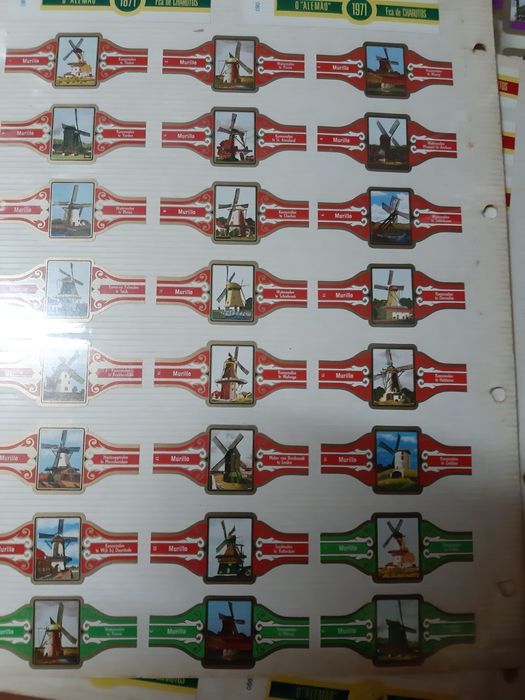 900 Cintas charutos de colecao com series completas