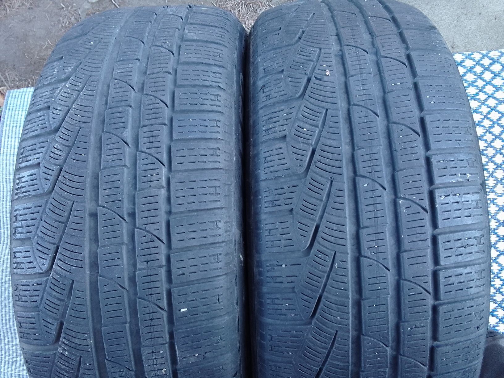 2 Opony zimowe 225/45r18 PIRELLI 2018r 5.5mm