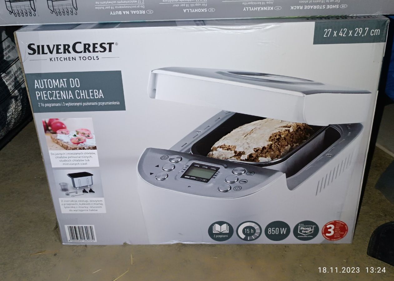 SILVERCREST® KITCHEN TOOLS Automat do pieczenia chleba 850W