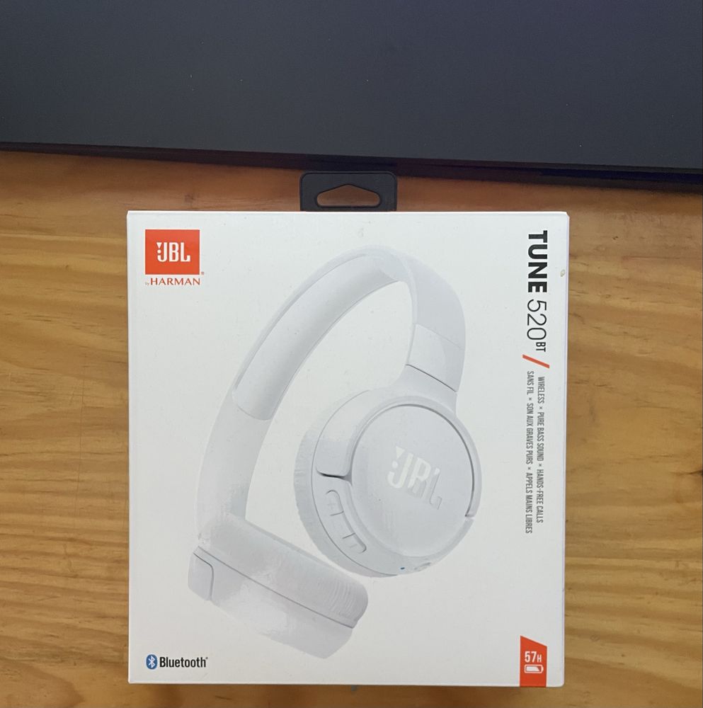 Fones da JBL 520 BT Brancos