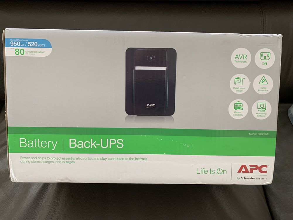 UPS  APC  950va 520watt Schneider BX950MI