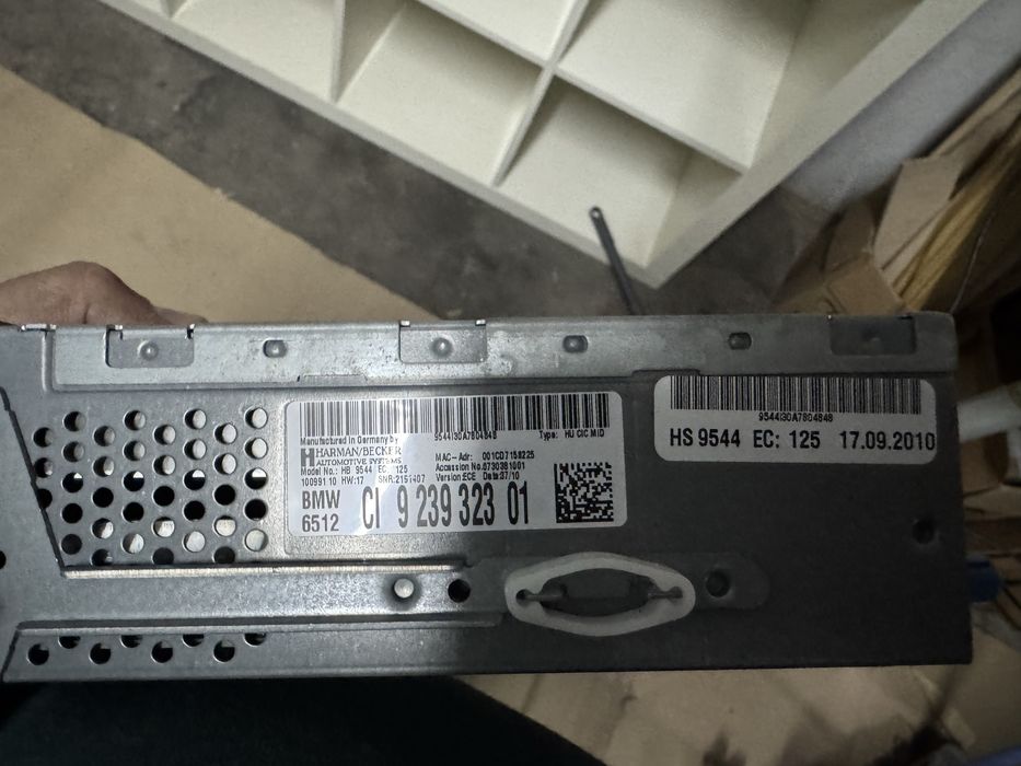 Radio CIC Bmw e9x