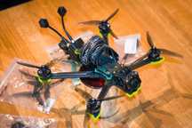 FPV Iflight Nazgul DC5 Eco DJI O3 Airunit Elrs 2.4 GPS - dron jak nowy