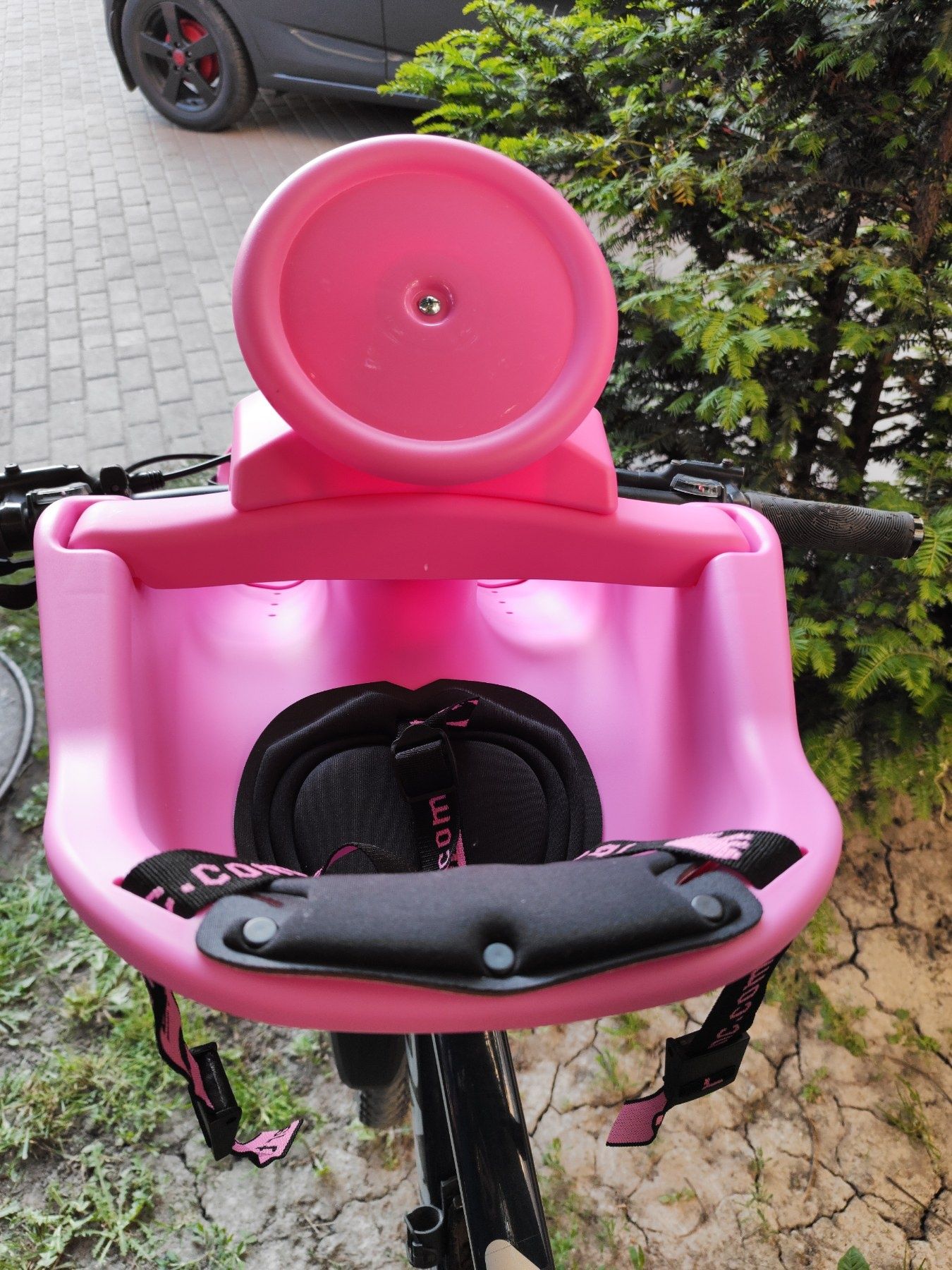 Велокрісло ibert safe t-seat USA original Pink 0,9- 4 роки
