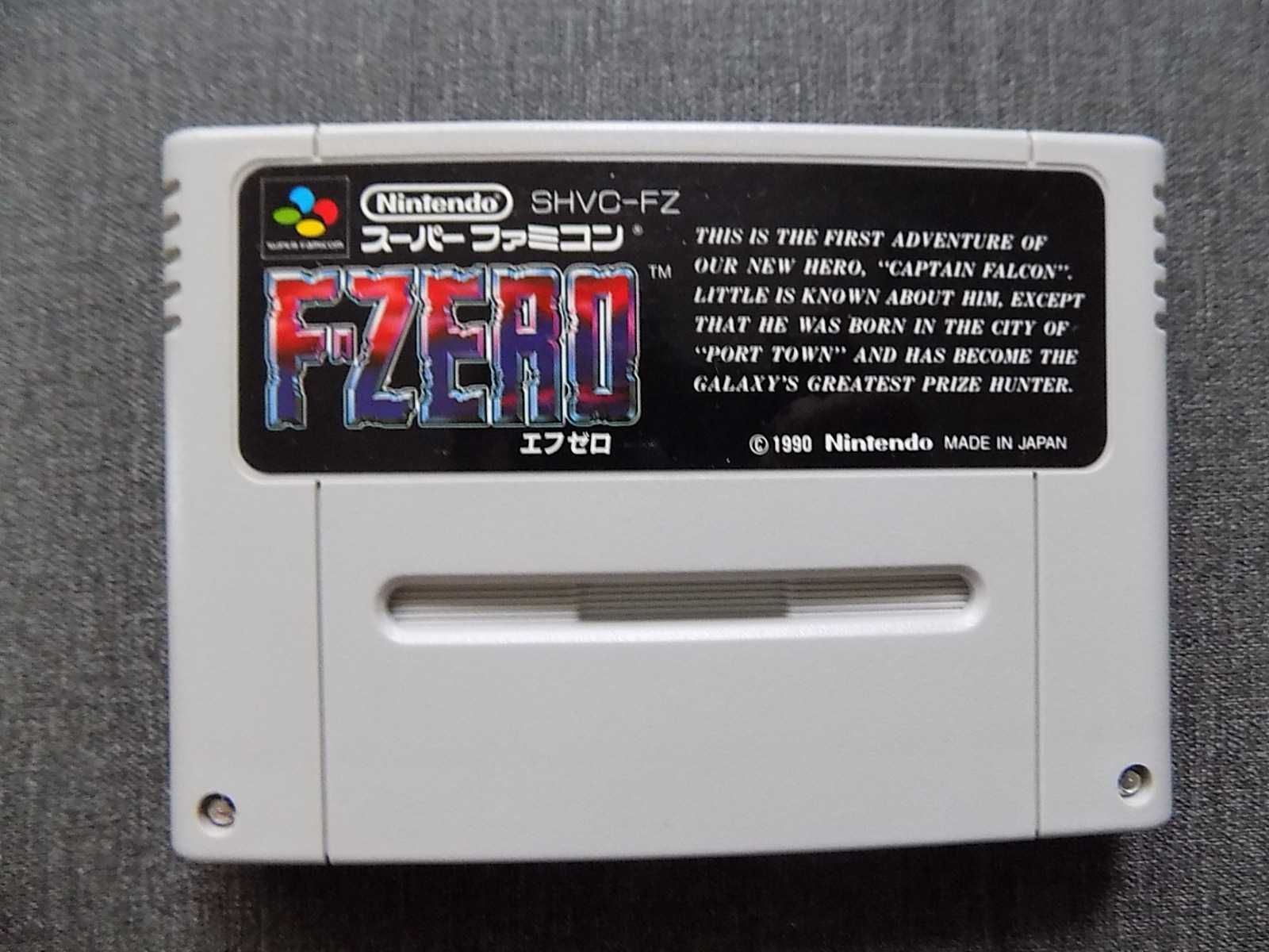 F-zero (jap) +instrukcja na Super Nintendo Entertainment System (SNES)