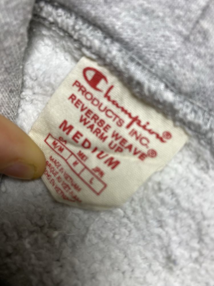 Худі Champion M Gray Melange Light