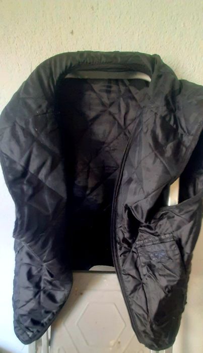 Casaco de pele moto