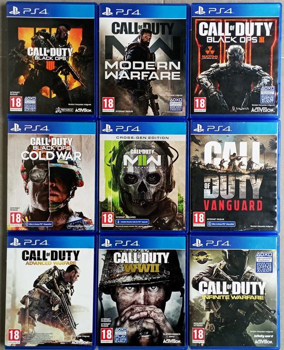 Jogos Call Of Duty Playstation 4 (PS4)