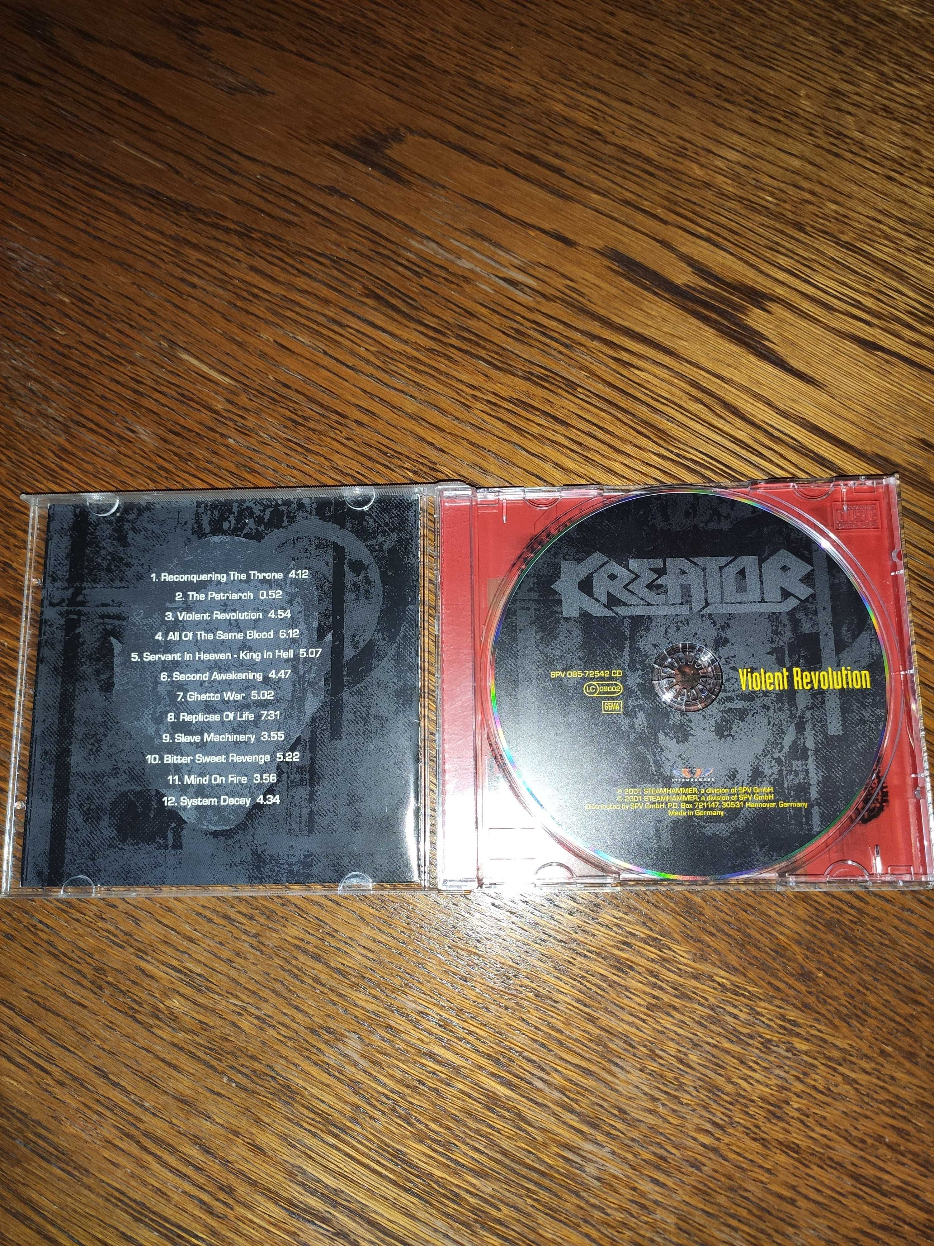 Kreator - Violent revolution, CD 2001, pierwsze, Germany