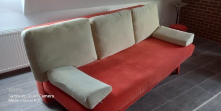 Duza kanapa rozkladana