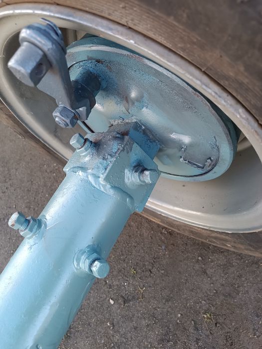 Oś ośka belka do przyczepy koła balonowe 12.5/80-18