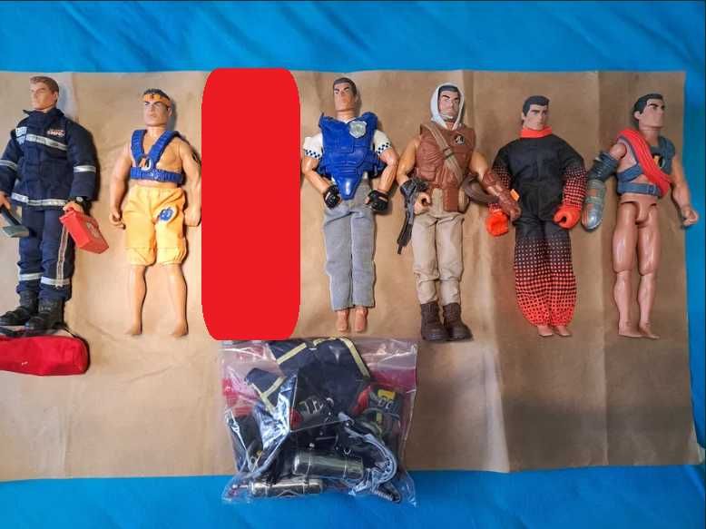 Figurki akcji - 5x Action Man, 1x Ultra Corps - MOŻNA POJEDYNCZE