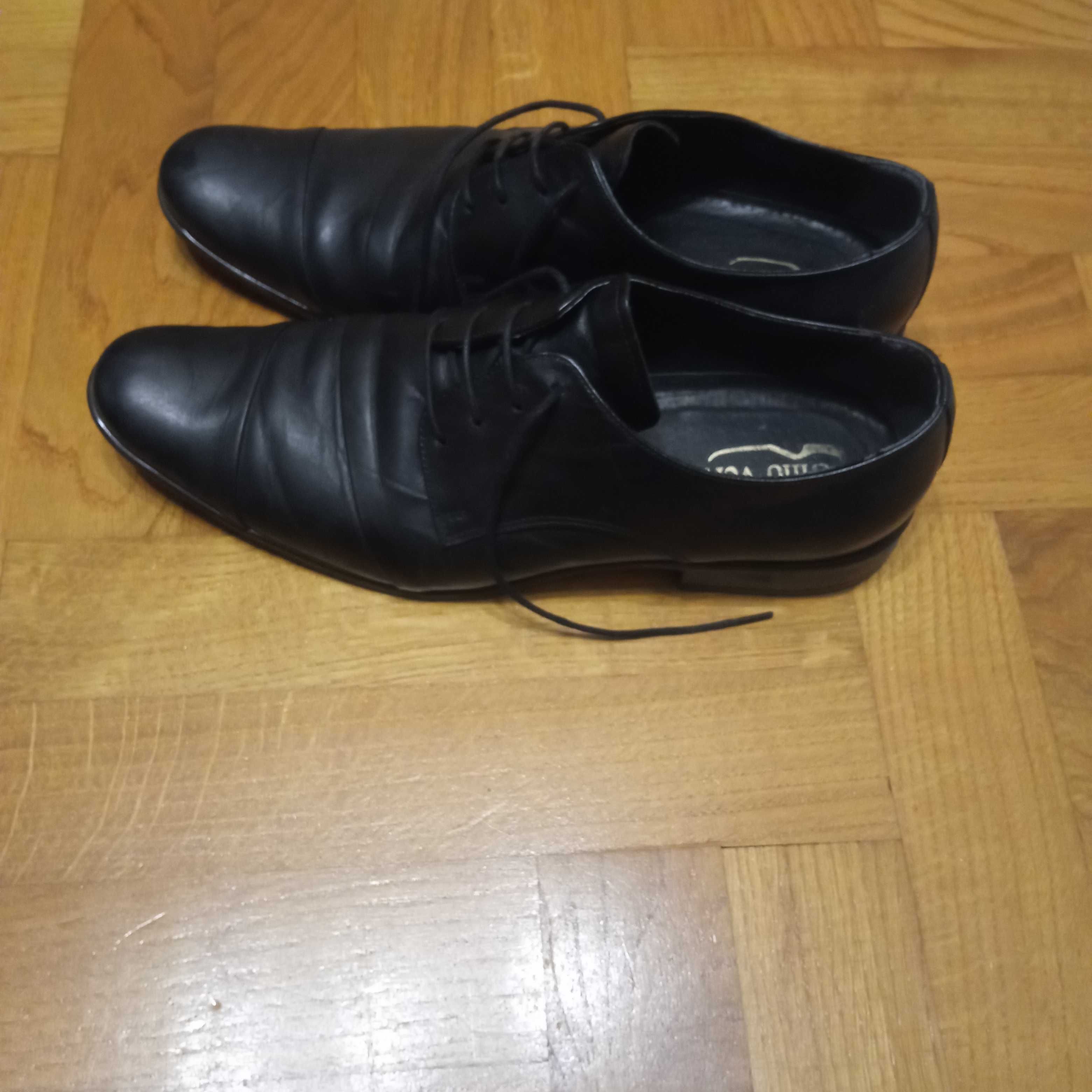 czarne buty garniturowe rozmiar 39
