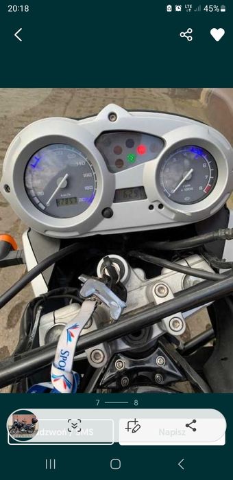 Sprzedam bmw gs650 43tys.