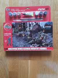 Model do sklejania Airfix Multipose WWII German Infantry Figures 1/32