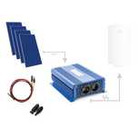 Zestaw fotowoltaiczny do grzania CWU ECO Solar Boost 1650W MPPT 4xPV M