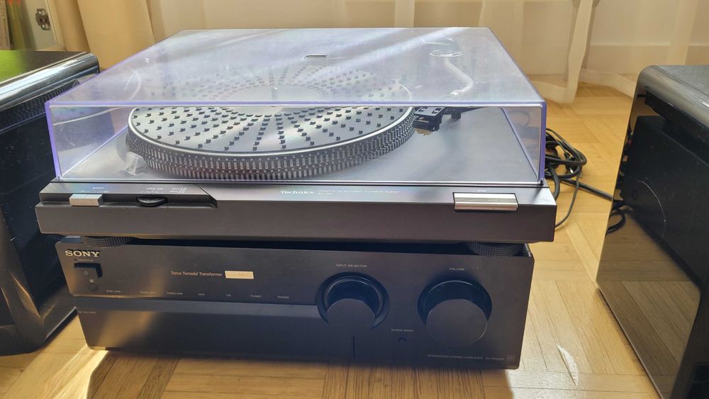 Gramofon Technics SL-D2 + Sony TA-FB930R QS + Boston A25 KOMPLET