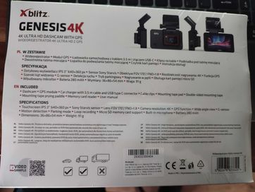 Wideorejestrator XBlitz Genesis 4K Z GPS