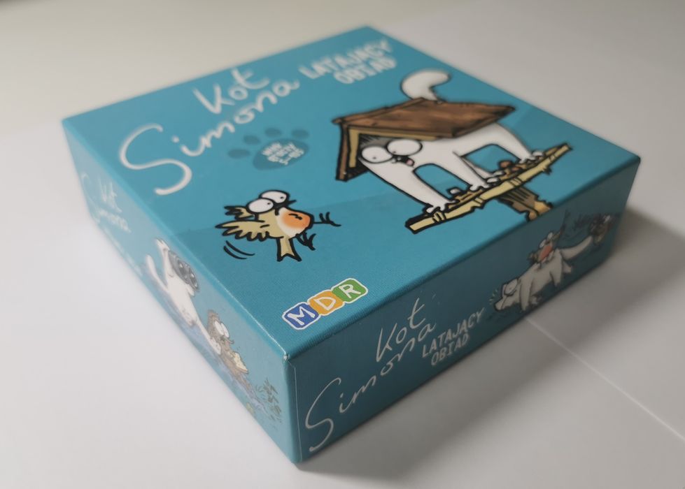 Kot Simona - Latający Obiad (gra karciana)