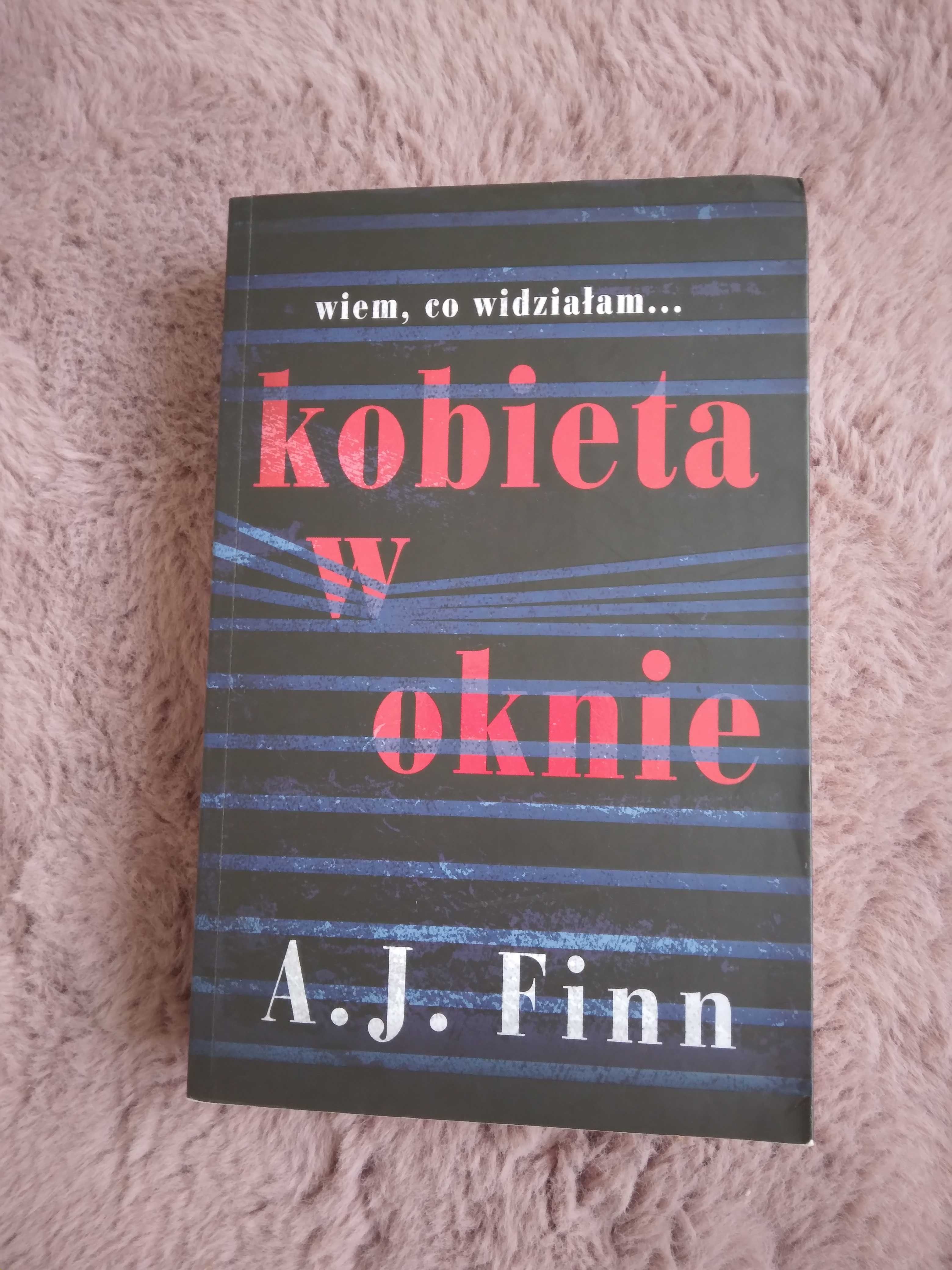Książka Kobieta w oknie A.J.Finn thriller kryminał