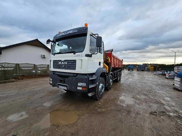 MAN TGA 35.430 8x4 wywrotka HDS EFFER 170 klimatyzacja