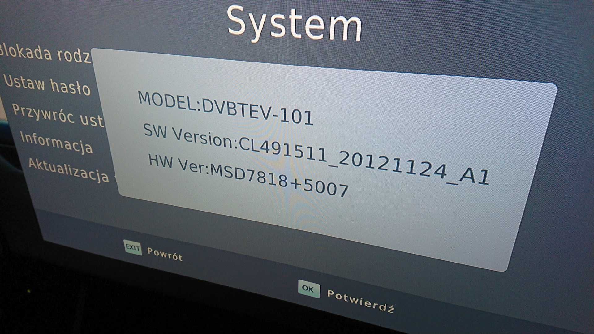 Tuner DVB T Esperanza EV-101 + pilot