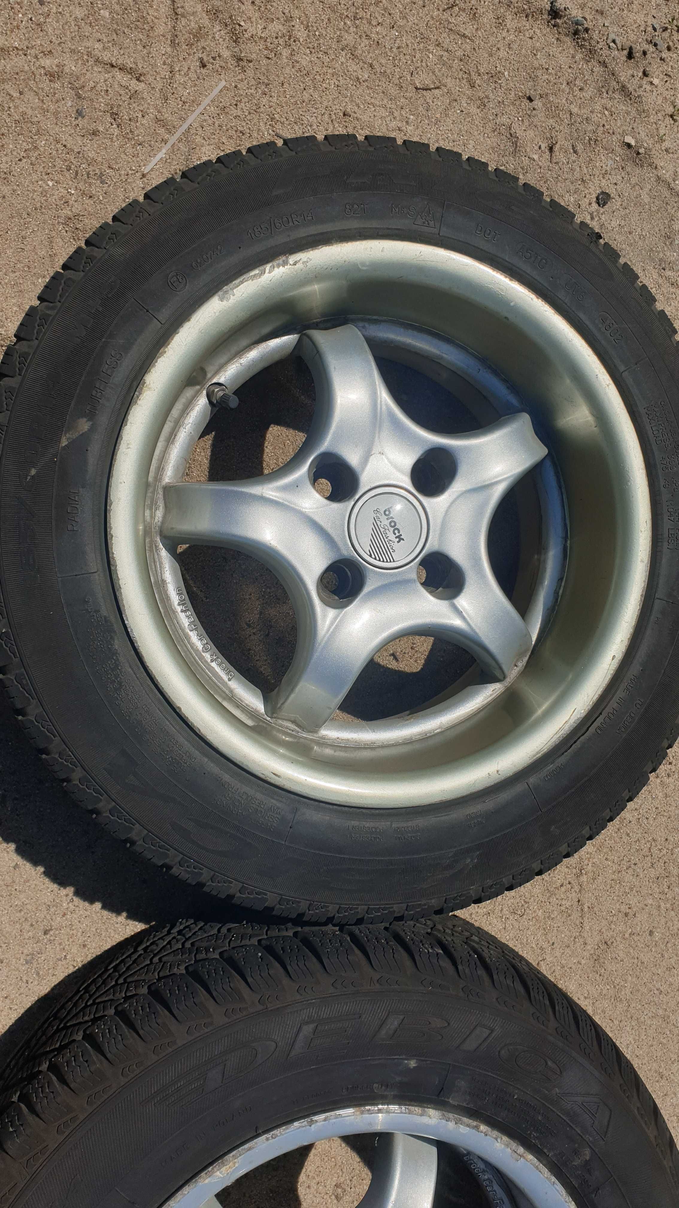 Alufelgi Brock 14 4x100 Vw Golf