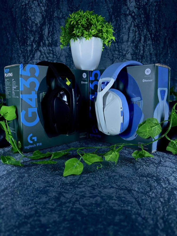 Logitech G435 | Logitech | Навушники | Чорні/білі