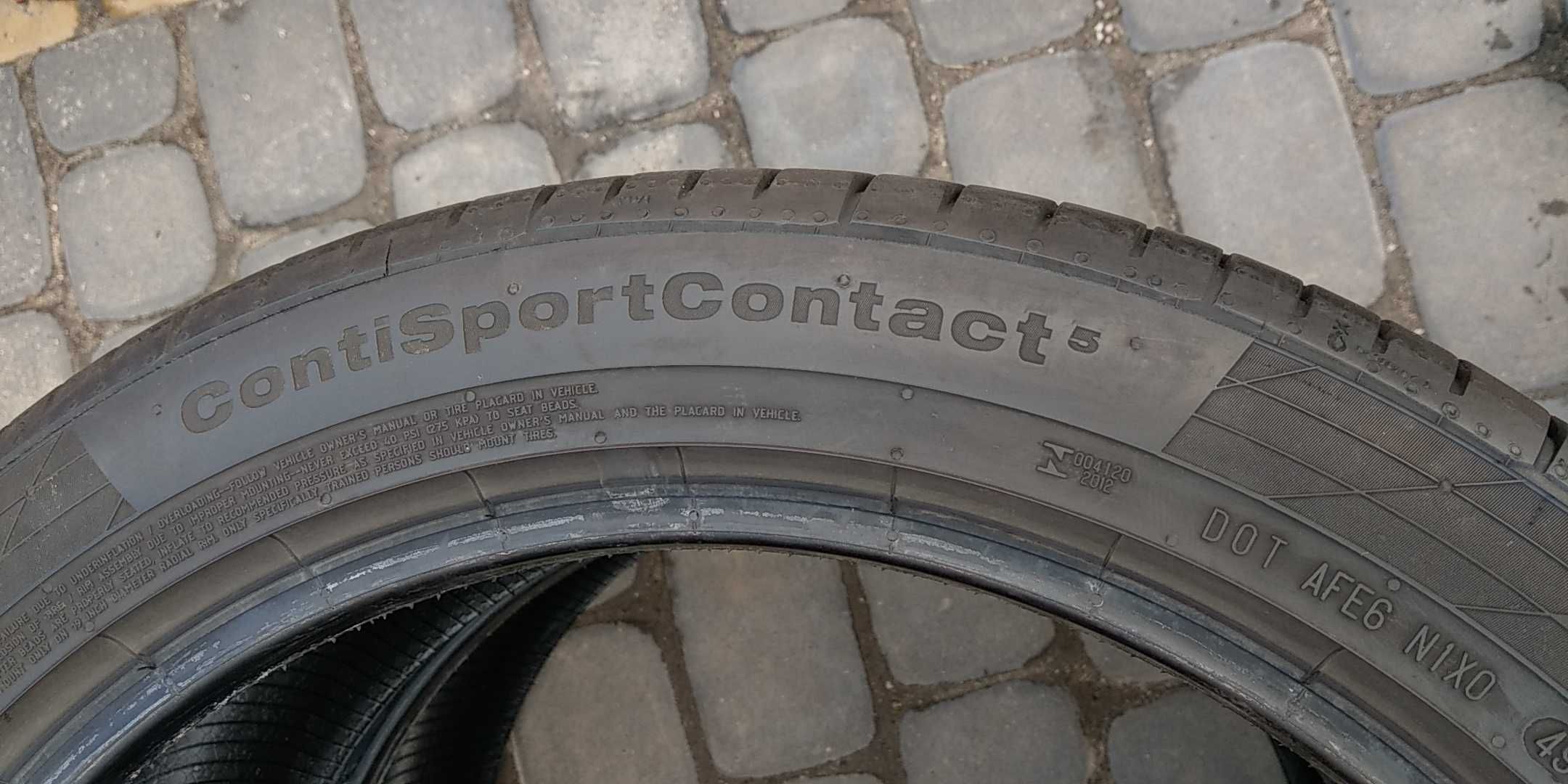 Шини літні Continental ContiSportContact5 235/45 R19 5.5mm резина літо