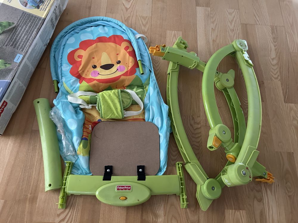 Leżaczek, bujaczek dla dziecka Fisher-Price