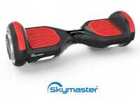 Elektryczna deskorolka SKYMASTER Wheels 6 Dual Smart Czarno-czerwona