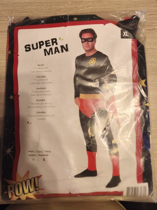 Strój karnawałowy Super Man