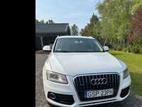 Audi Q5 Pierwszy właściciel, tapicerka skórzana,wykończenia w drewnie.