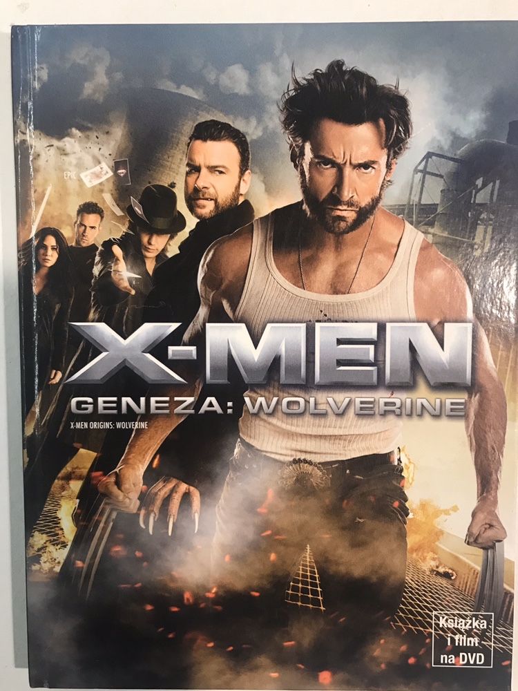 Książka + film „X-men Geneza: Wolverine” DVD