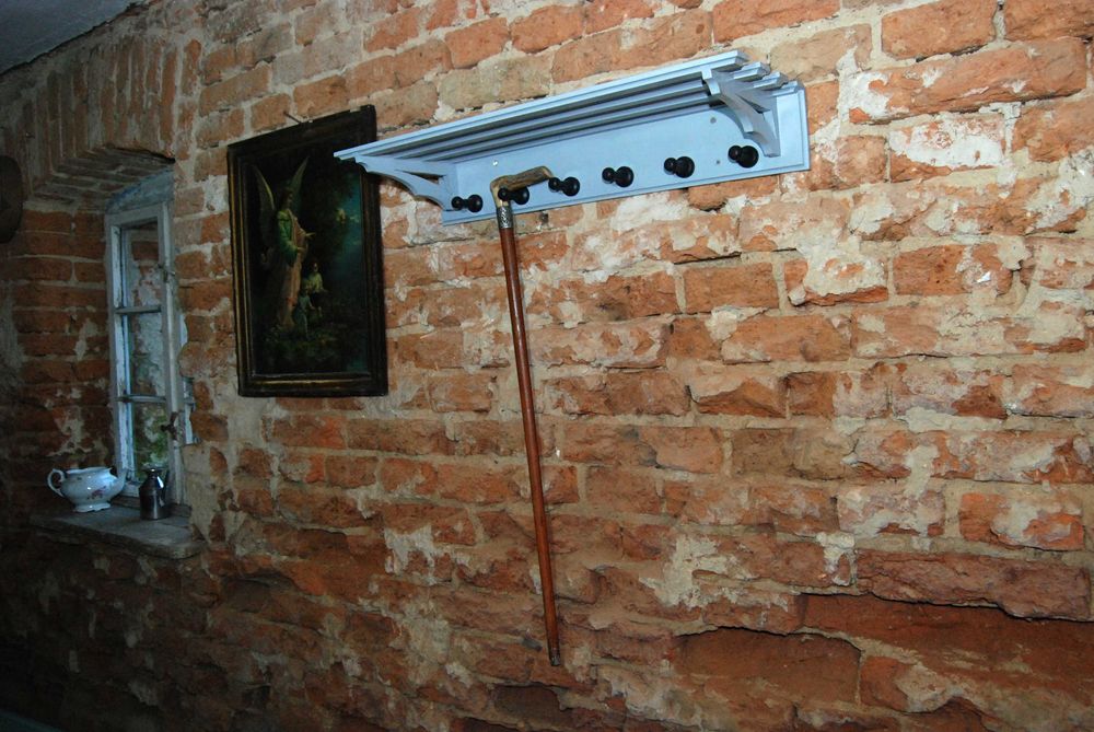 Półka, garderoba do przedpokoju prl design