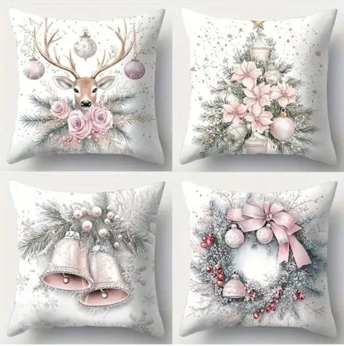 Swiatateczne poszewki 45x45