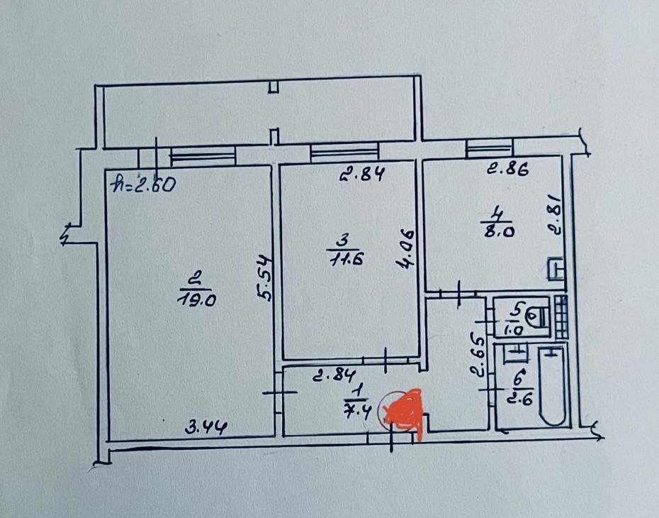 Продаж 2-кв вул. НОВА  поруч Нового Академічного ліцею м. Бориспіль