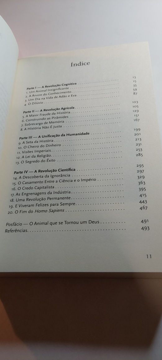 História Breve da Humanidade - Yuval Harari (1ª edição, 2013)