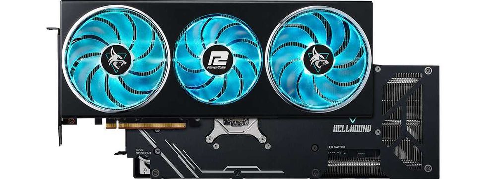 Відеокарта PowerColor Radeon RX 7700 XT Hellhound