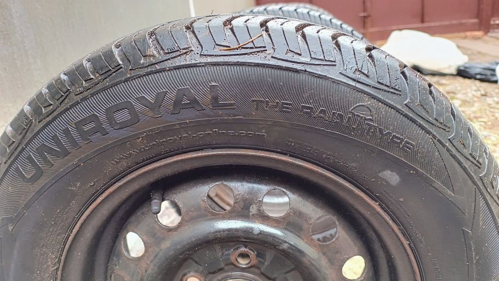 Летняя резина Uniroal 195/70 r14 с дисками