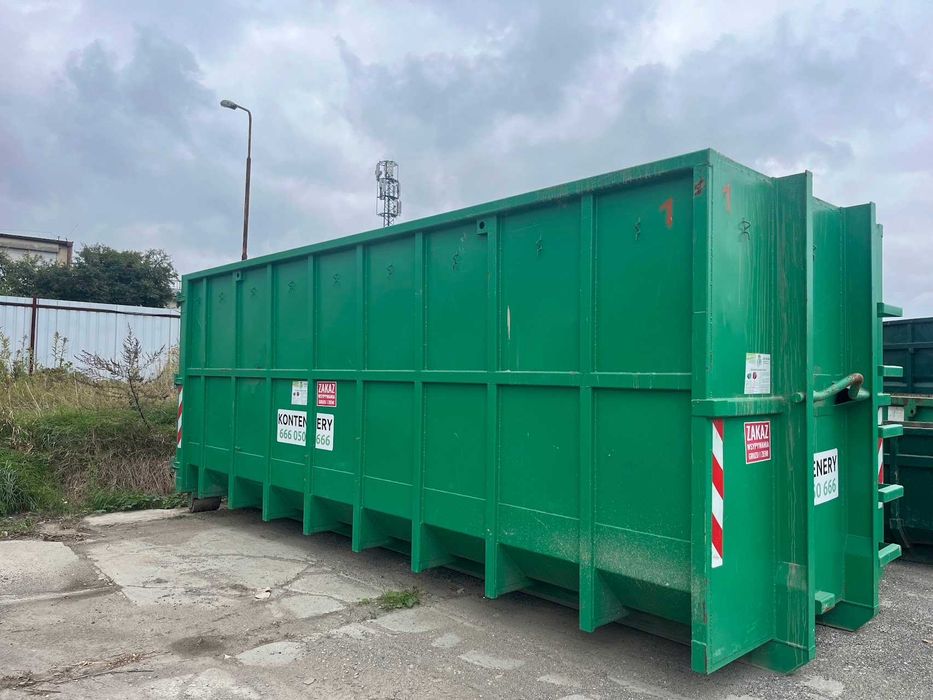 Kontenery na odpady lekkie (karton, folia, drewno). Wrocław i okolice