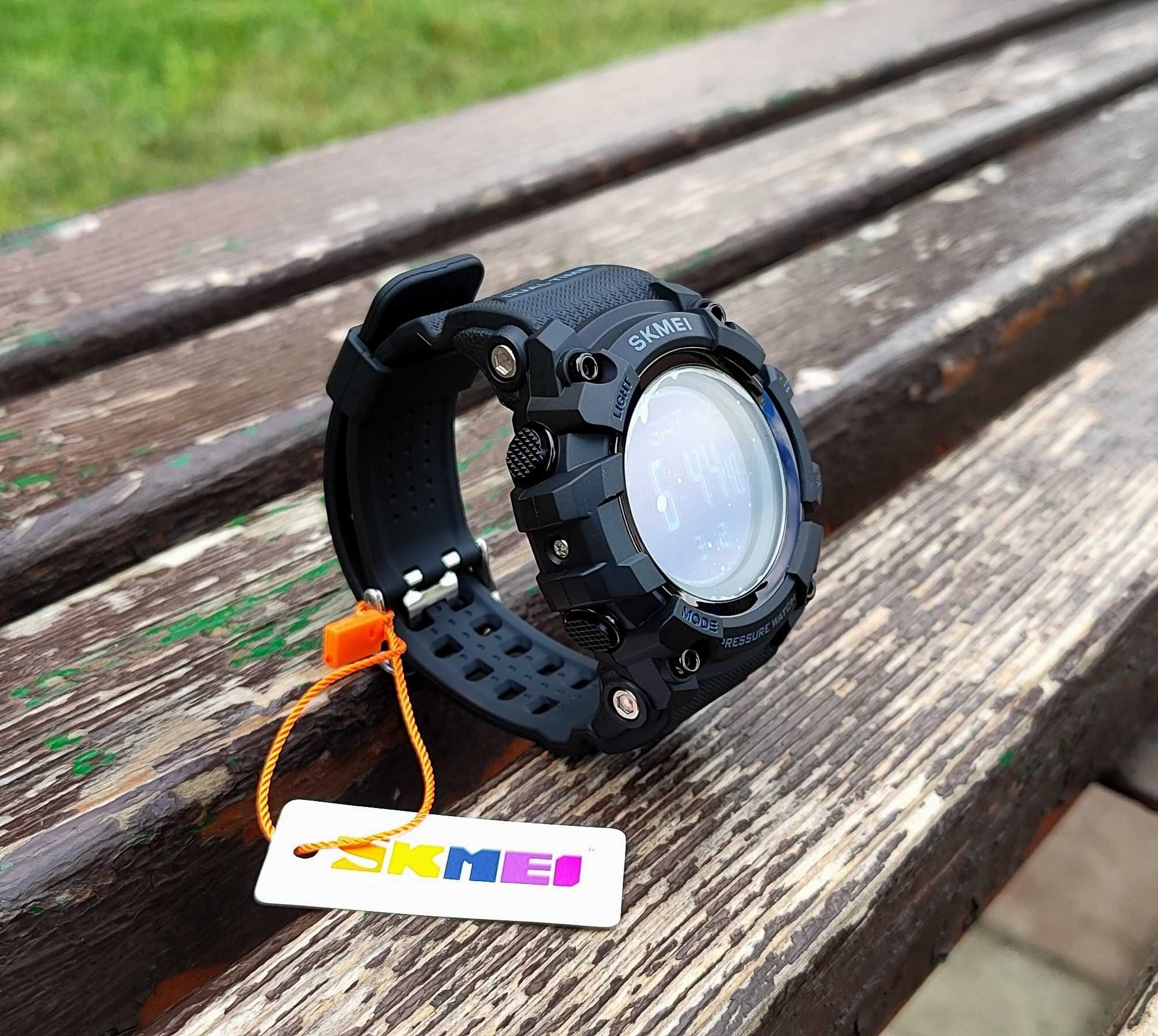 Ремінець чорний Skmei 1358 Thermometer Compass крокомір барометр НОВИЙ