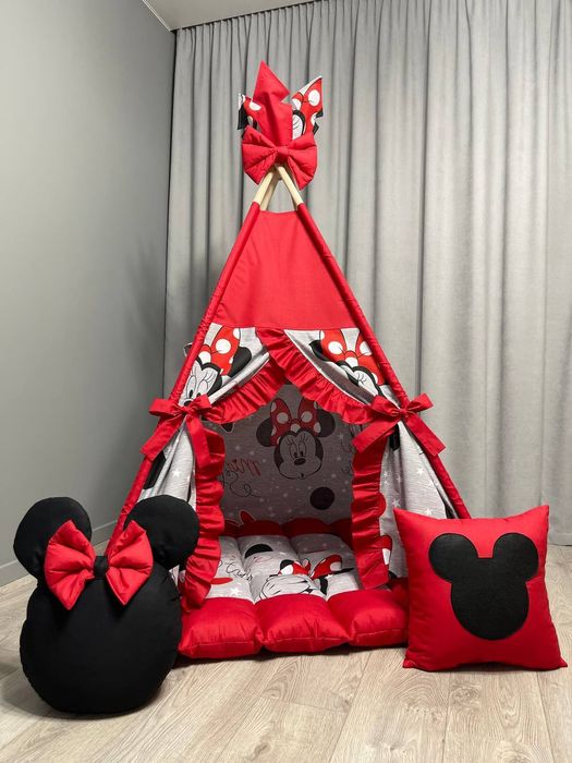 Вігвам намет Міккі Маус Бонбон повний комплект дитячий будиночок