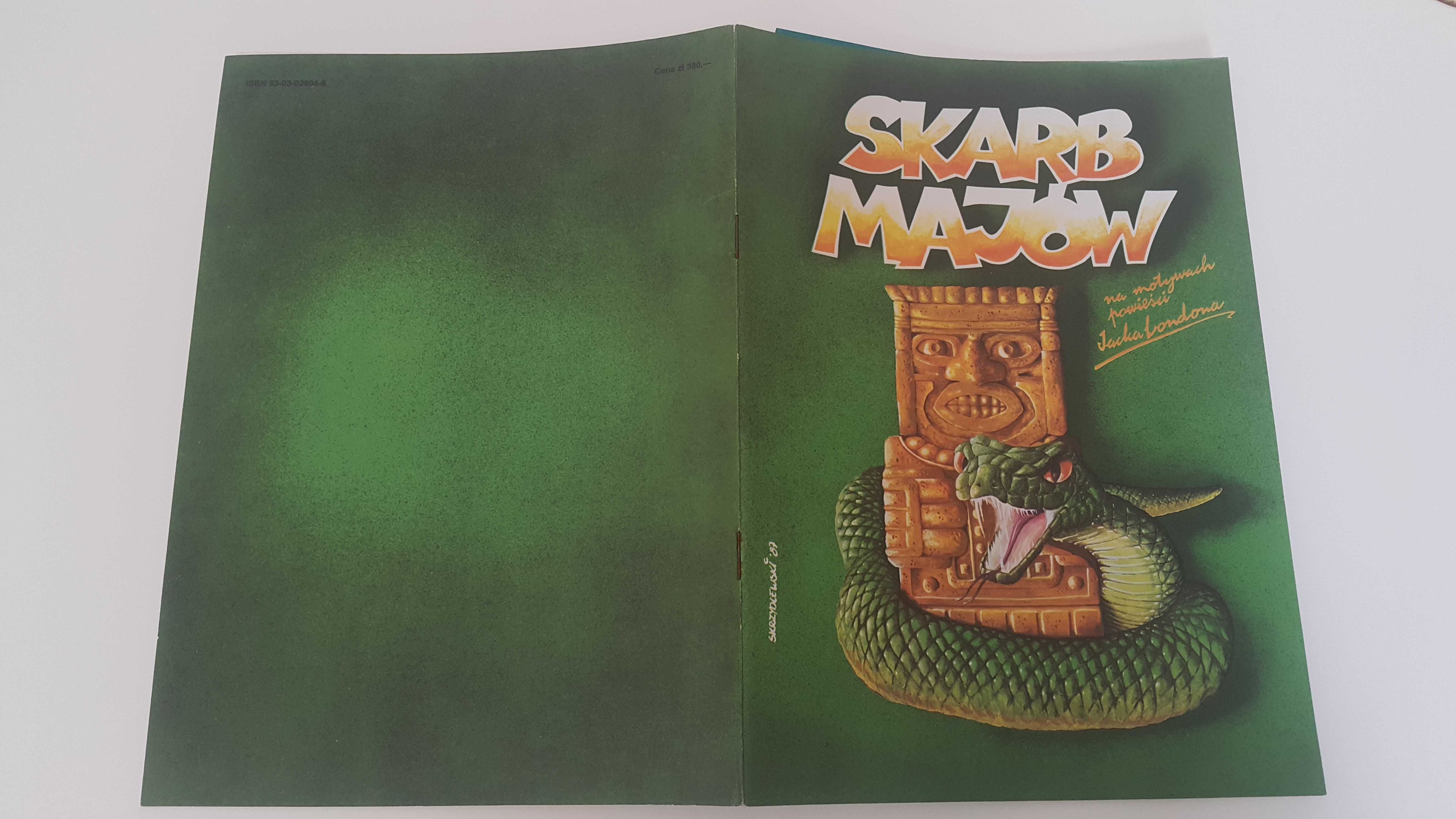 Skarb Majów - komiks wyd. I z 1989 r.