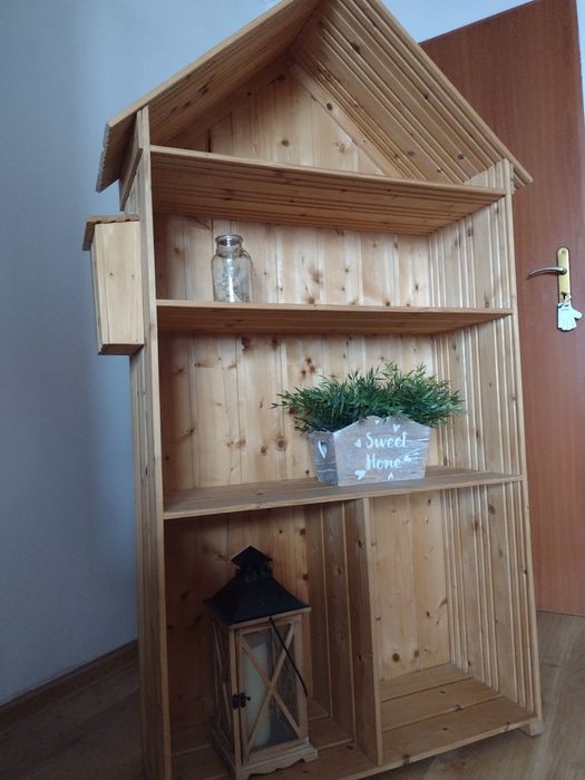 Półka regał domek na książki 160cm