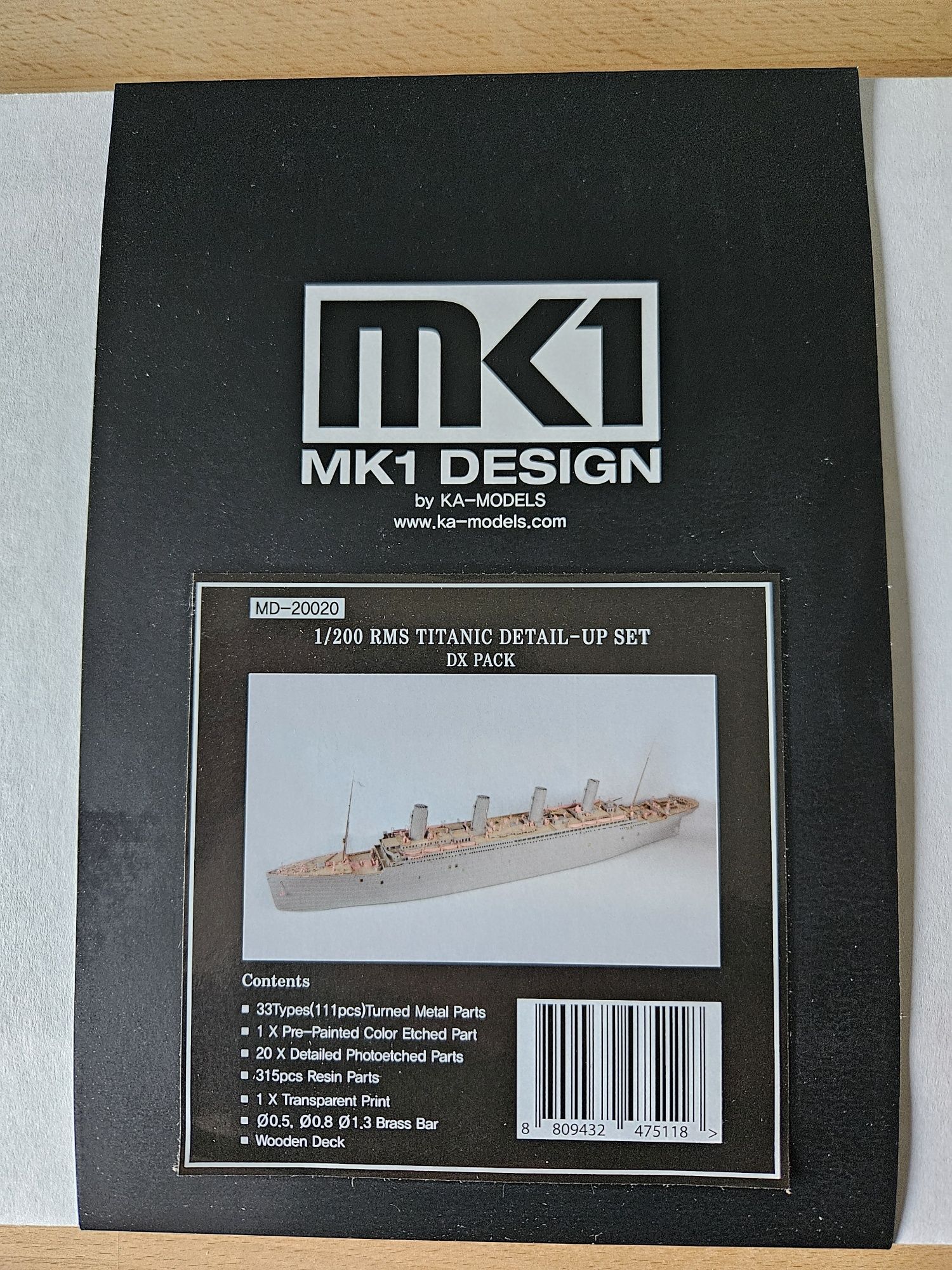 Mk1 Design/Ka Models  1/200 Titanic DX Pack MD-20020