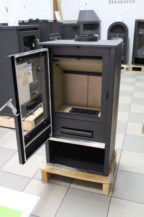 Piecyk piec kominek na drewno - Capri 7,6kW RATY 0% SZAMOT EKOPROJEKT