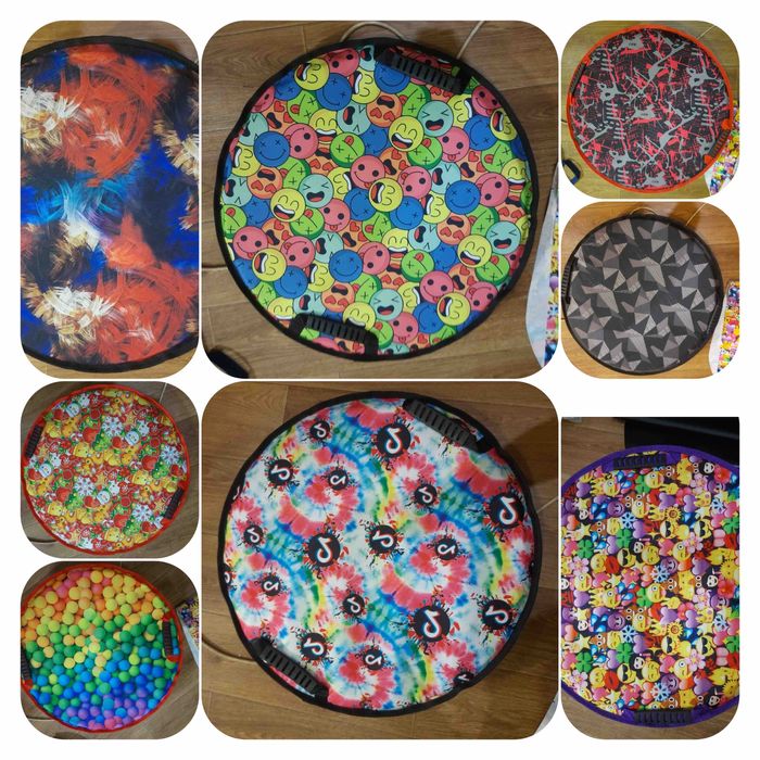 Льодянка м'яка з ручками, тюбінг (Виробництво, багато різних малюнків)